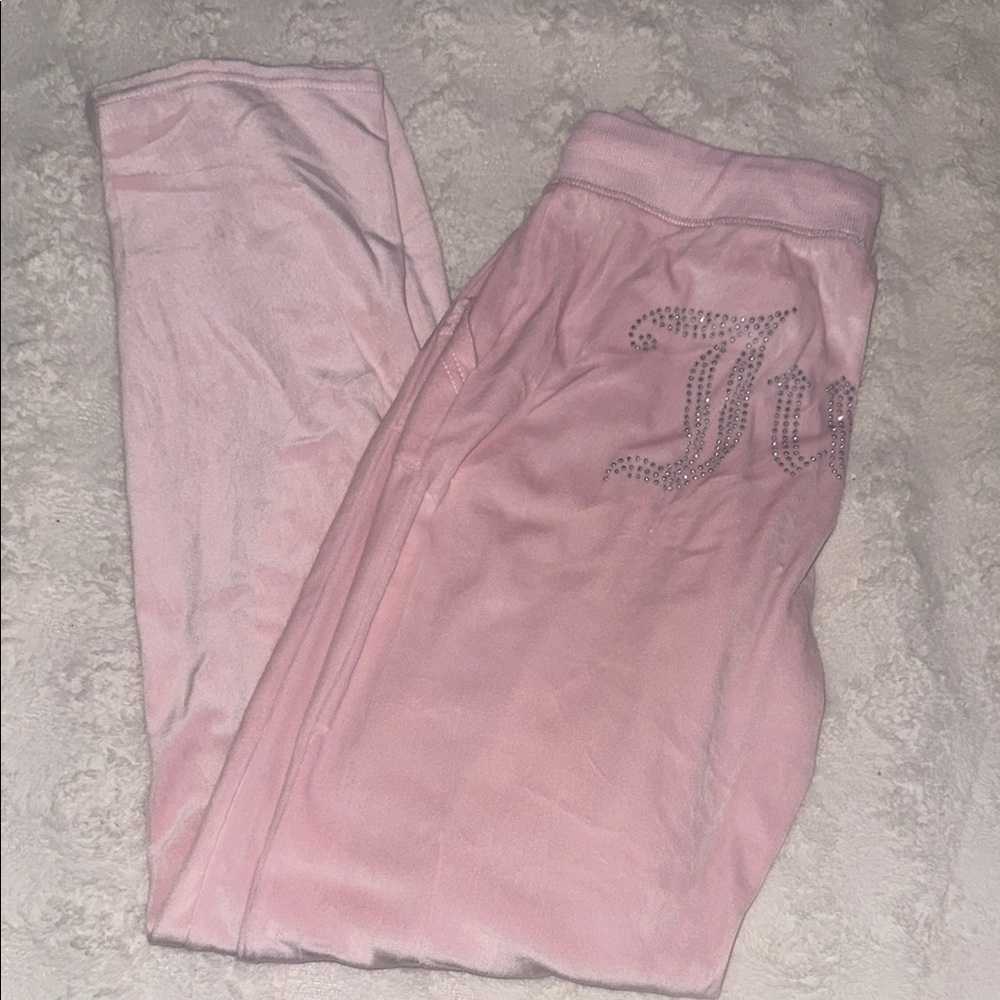 Juicy Couture Light Pink Velour Sleepwear